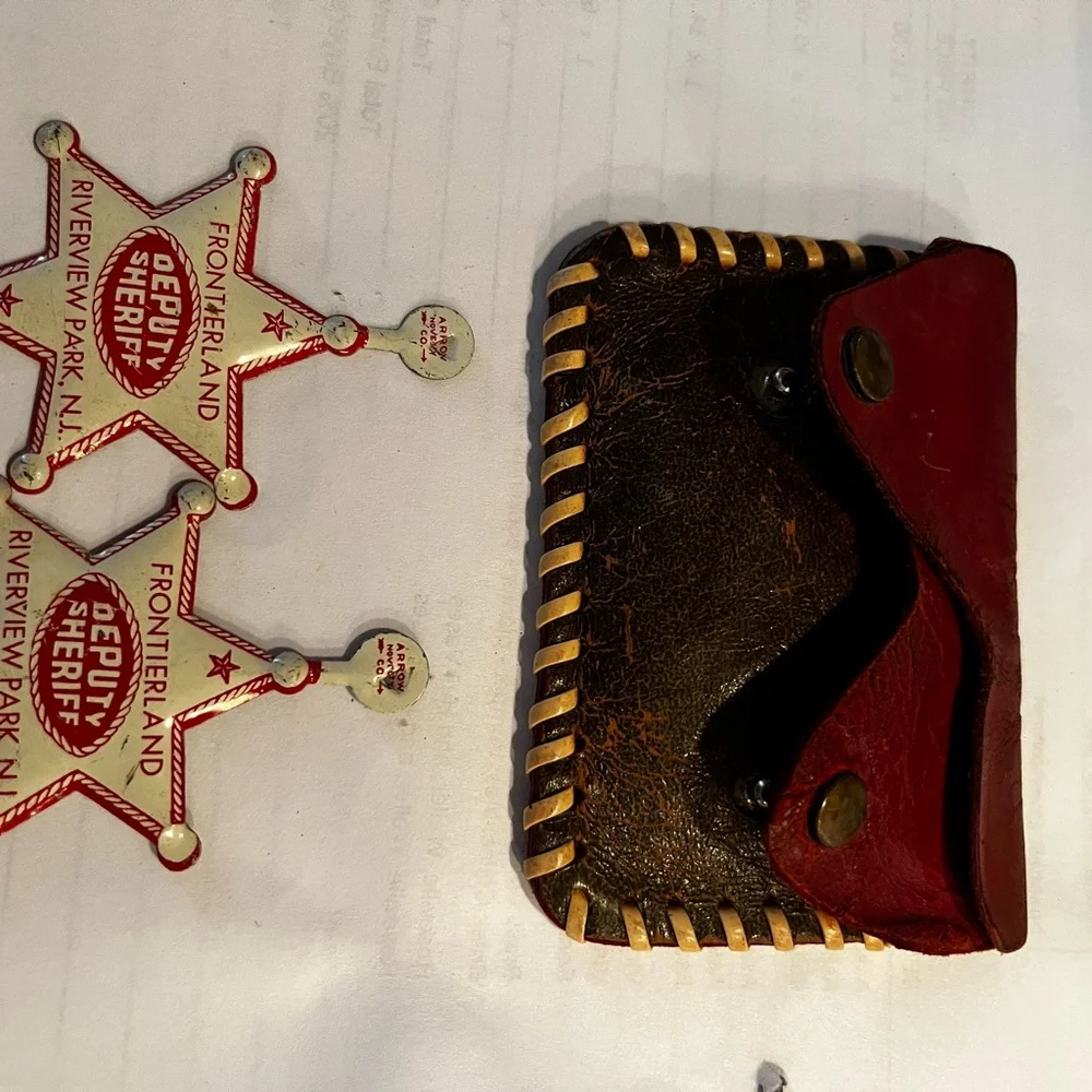 Vintage 40’s metal clip deputy sheriff clip - Picture 4 of 5